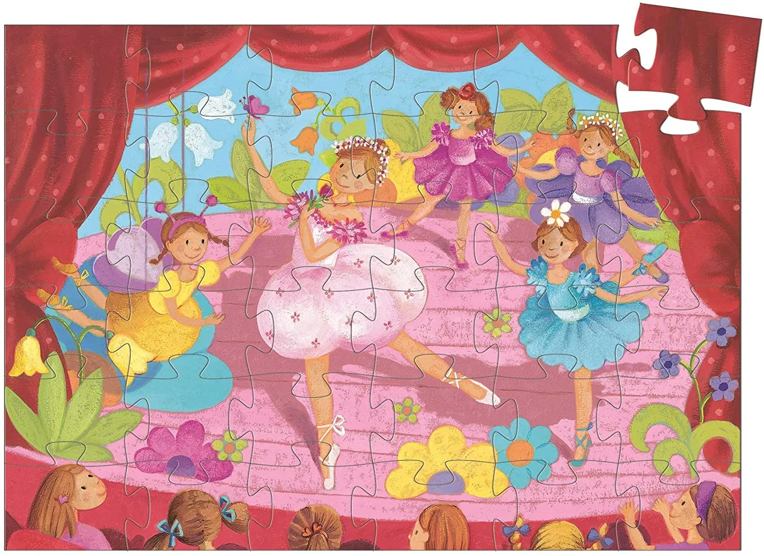 36 Piece Ballerina Silhouette Puzzle