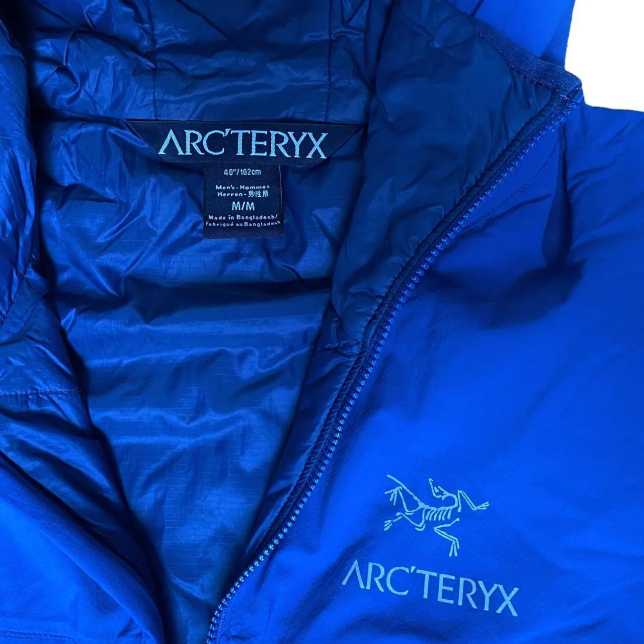 ARC'TERYX Atom LT Blue Nylon Jacket (M)