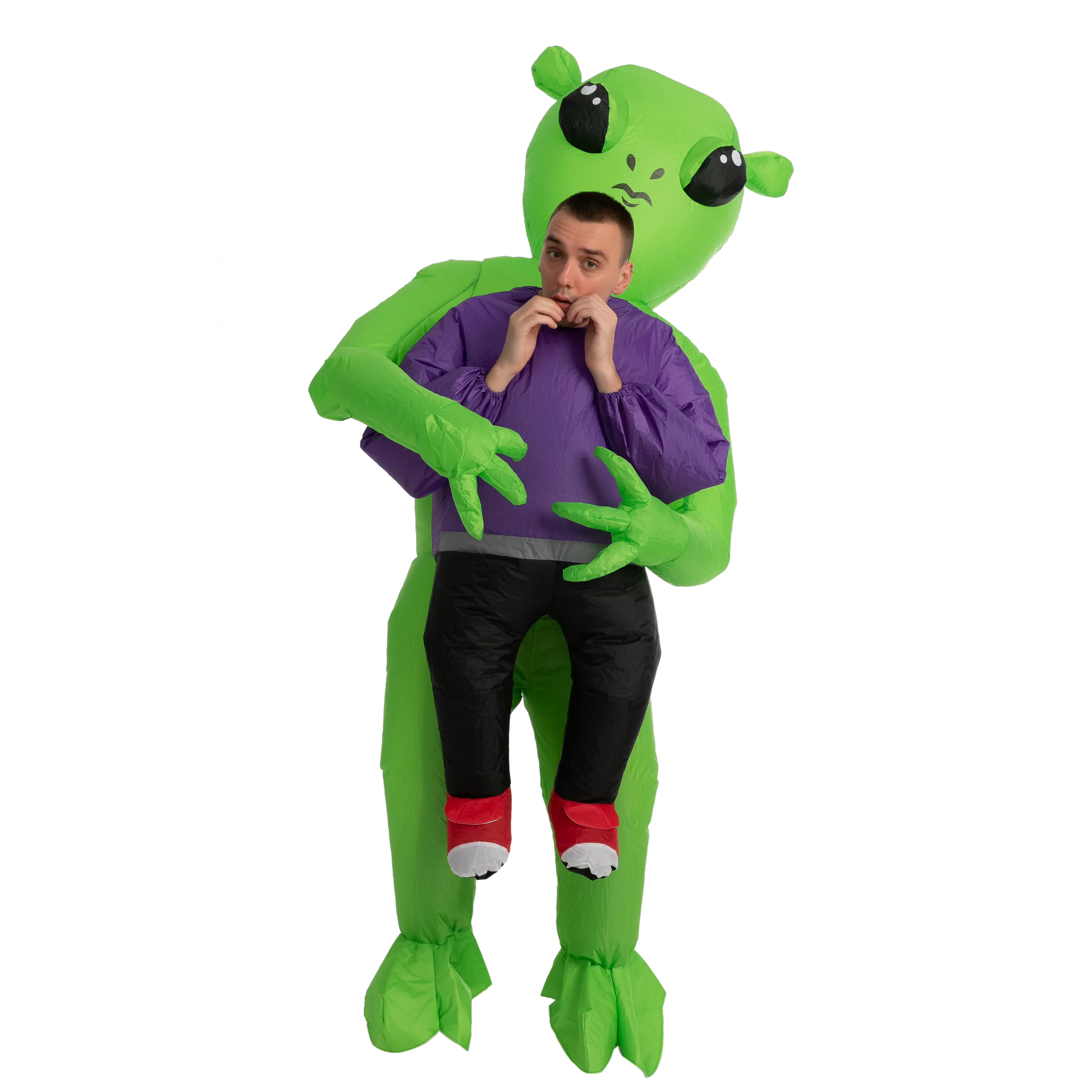 Area 51 Alien Caught Me Full Body Inflatable Costume