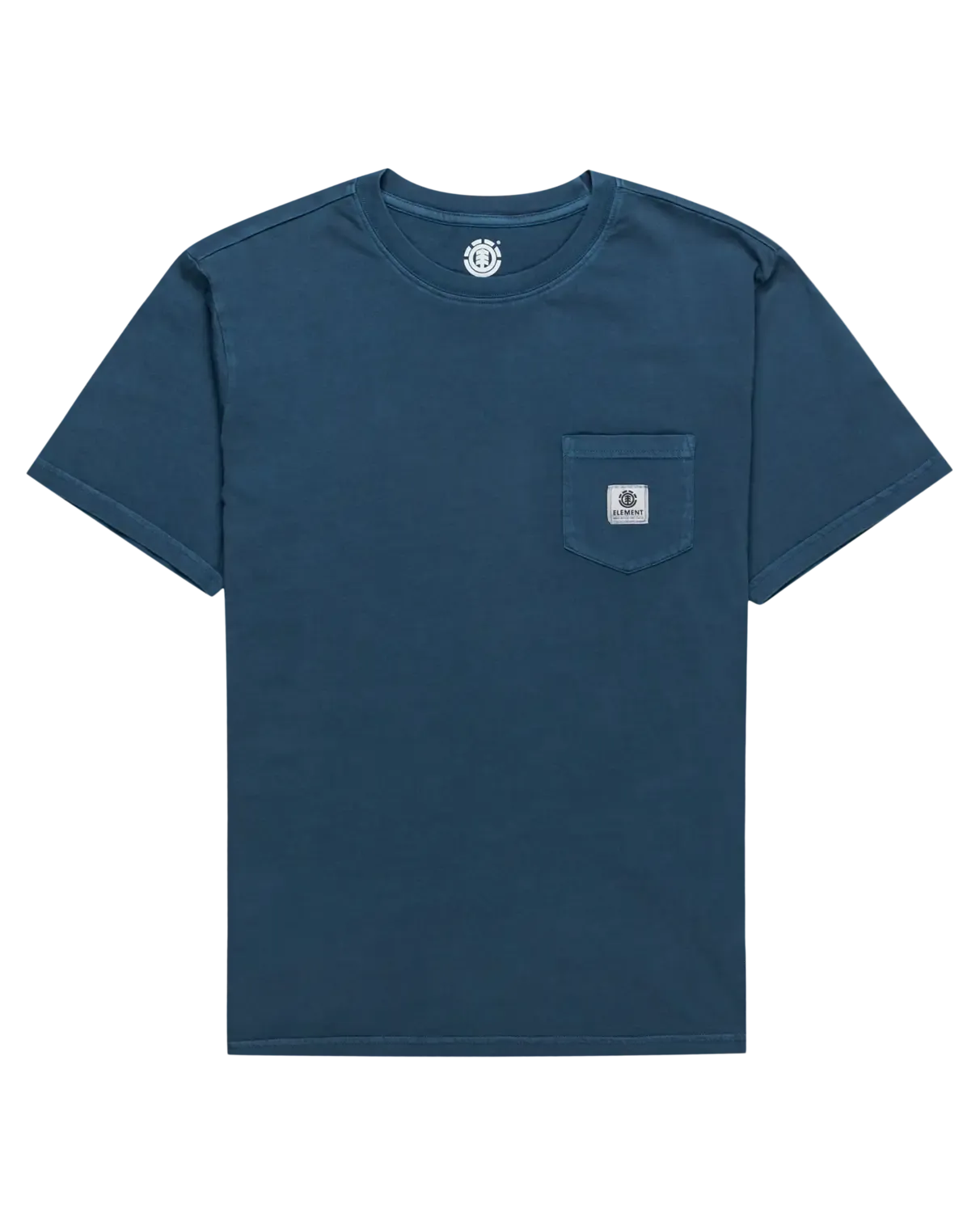 Basic Pocket Pigment T-Shirt in Midnight Navy