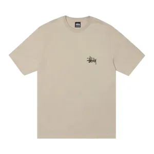 Basic T-Shirt Stussy Khaki