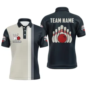 Bowling Team League Customized Name And Team Name 3D Shirt, Gift for Bowler