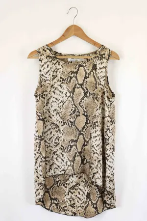 Brave   True Animal Print Singlet S