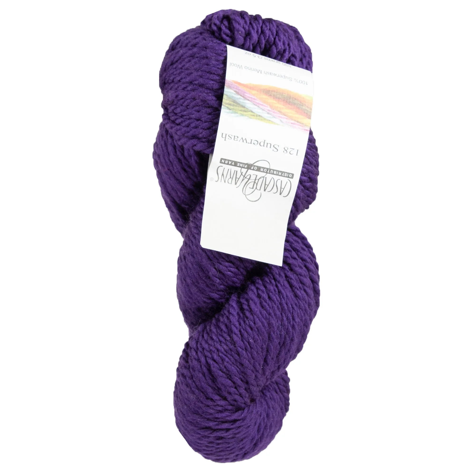 Cascade Yarns 128 Superwash Yarn - 1966 Italian Plum