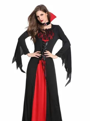 Cosplay Costumes Black Halloween EasterHorror Game Dresses In Women Girls Halloween Vampire Demon Performance Playing Costumes