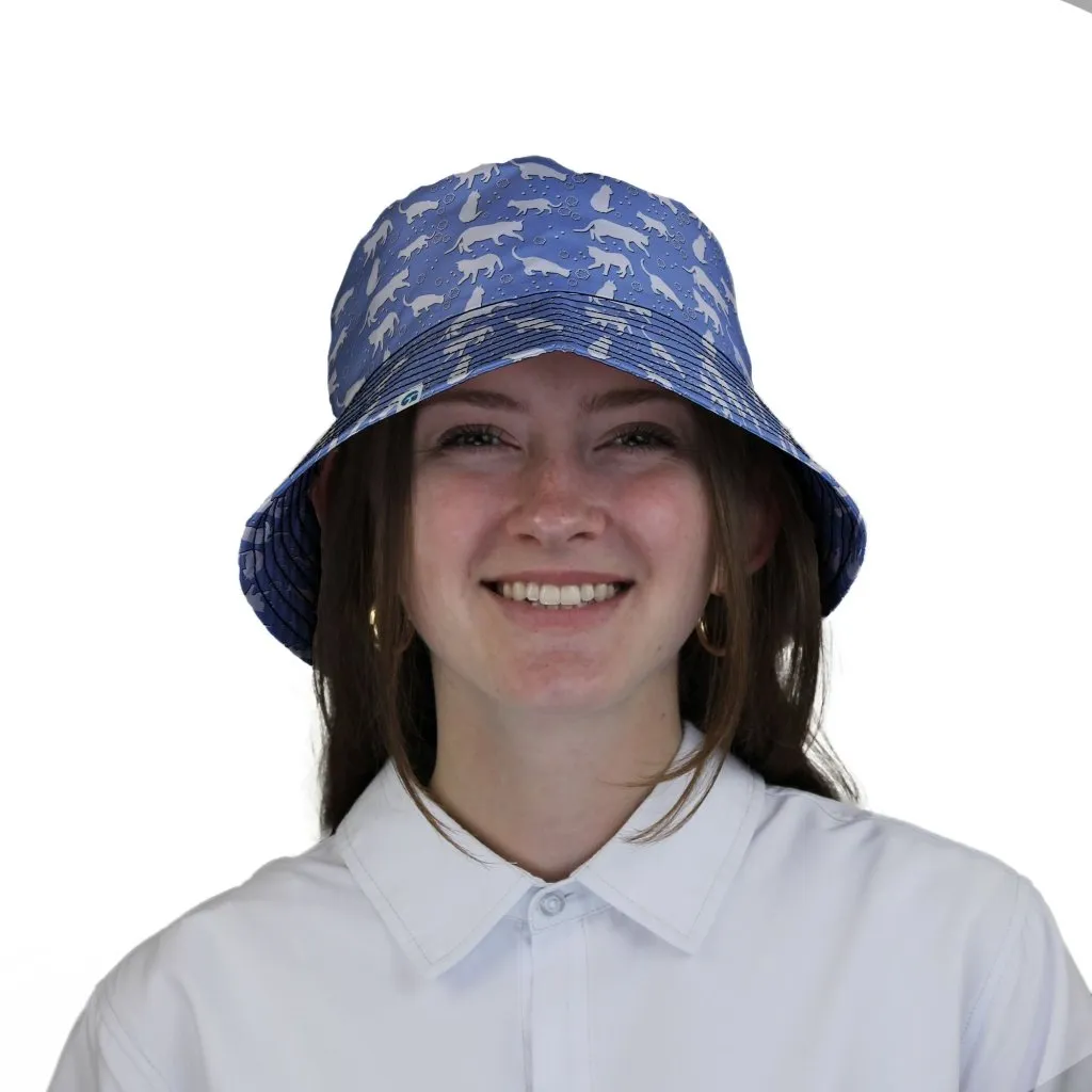 Dnd Dice Cats Bucket Hat