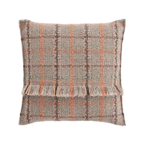 Garden Layers Big Outdoor Cushion Tartan