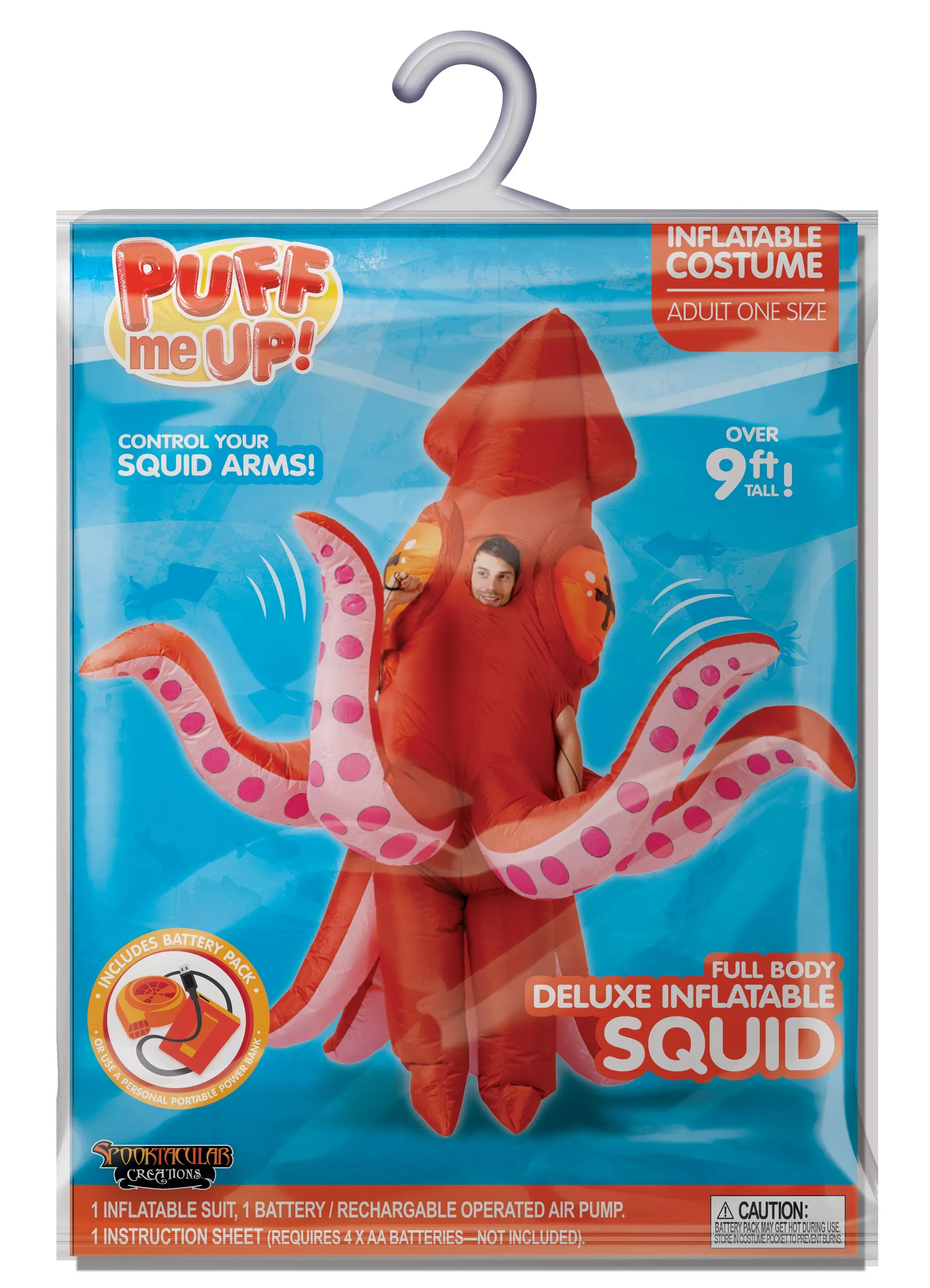 Giant Inflatable Squid Costume Cosplay