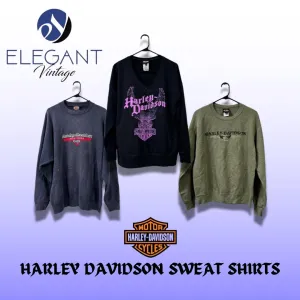 Harley Davidson Sweat Shirts - 14 pieces