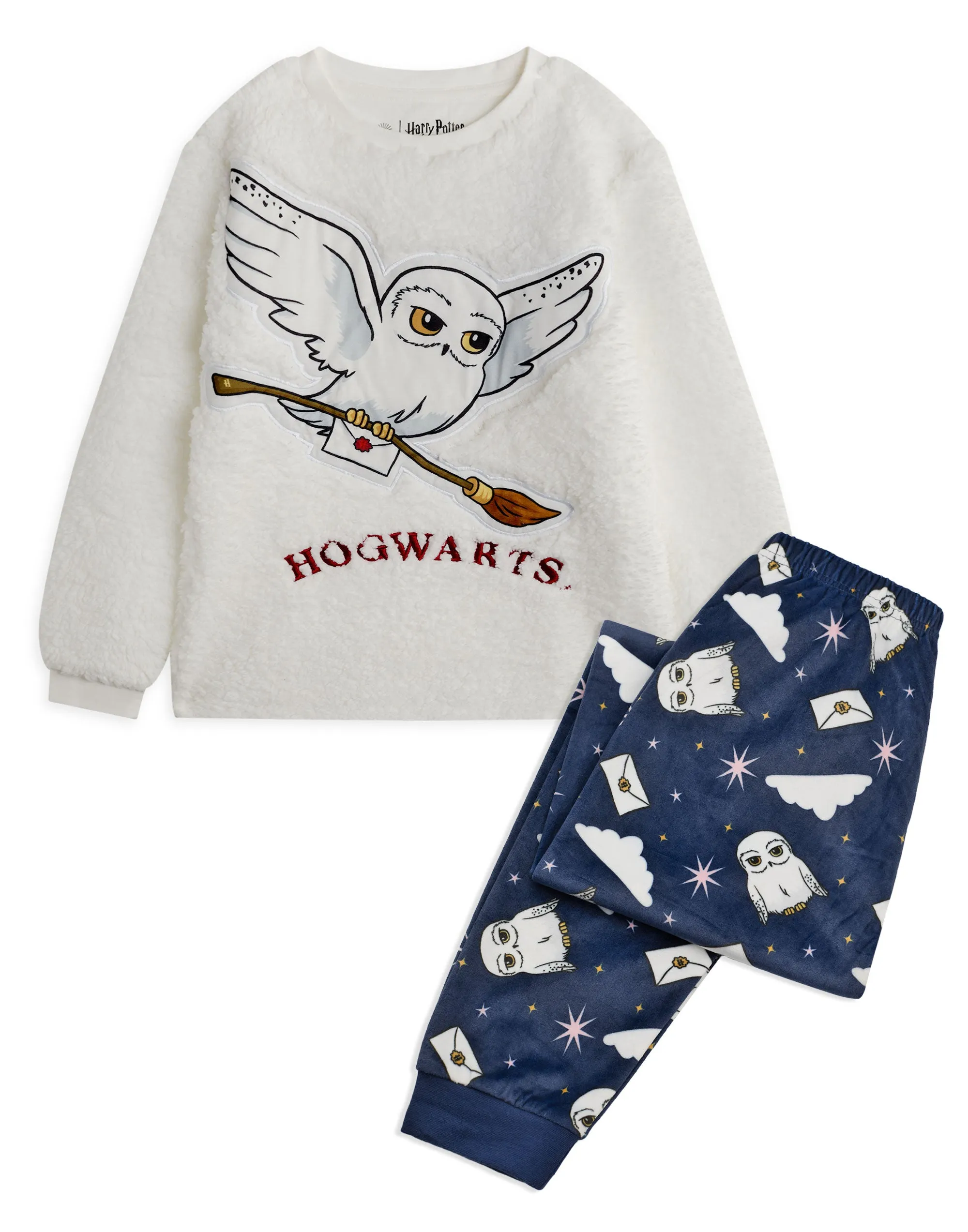 Harry Potter Hedwig Girls Long Sleeve Long Leg Pyjamas