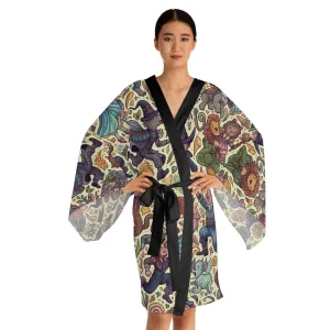 Land of Oz - Long Sleeve Kimono Robe (AOP)