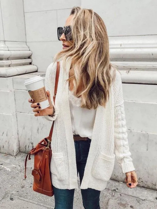 Long Sleeves Cardigan Top