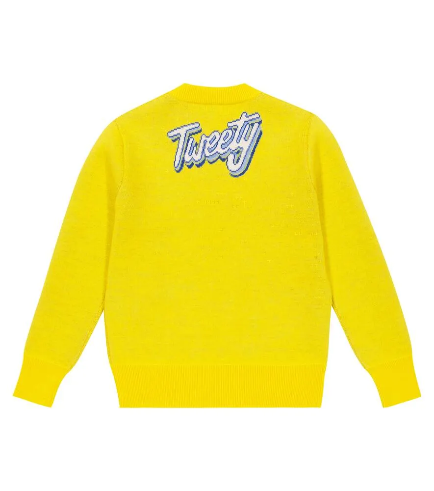 Looney Tunes Alanui Tweenty Virgin Wool Sweater, Multicolored