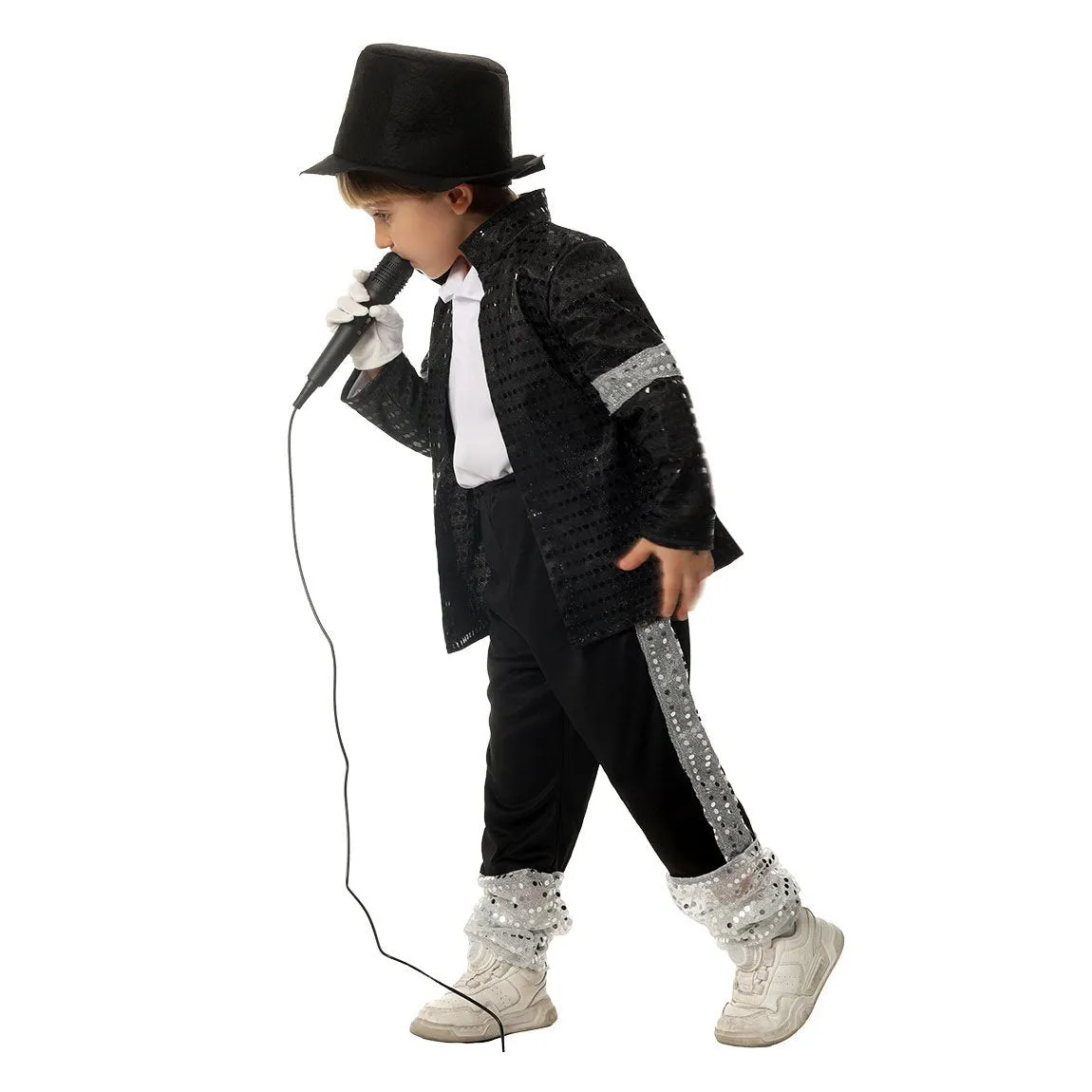 Michael Jackson Kids Performance Costume Tap Dance MJ Imitation Outfit