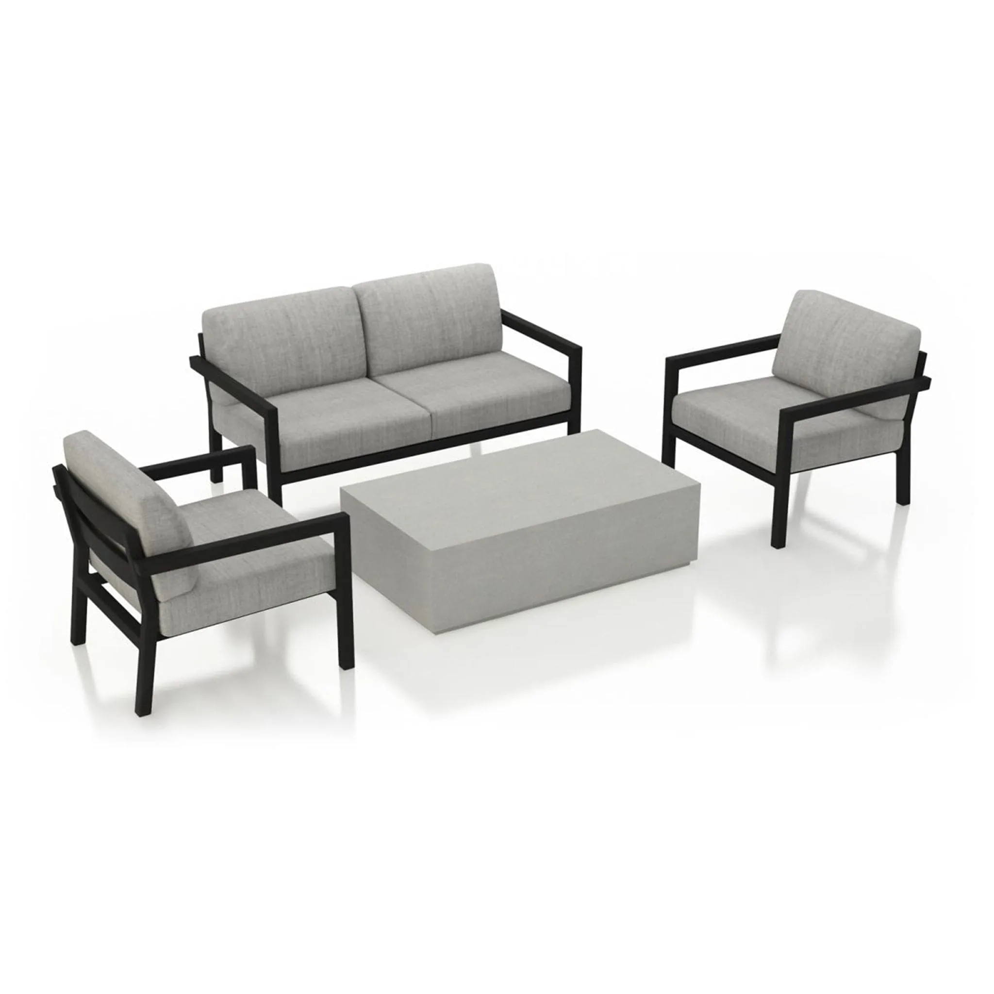 Pacifica Mason 4 Piece Sofa Set