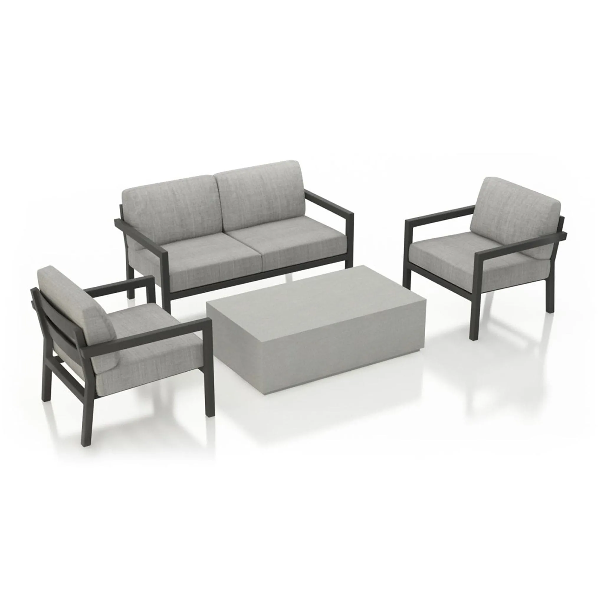 Pacifica Mason 4 Piece Sofa Set