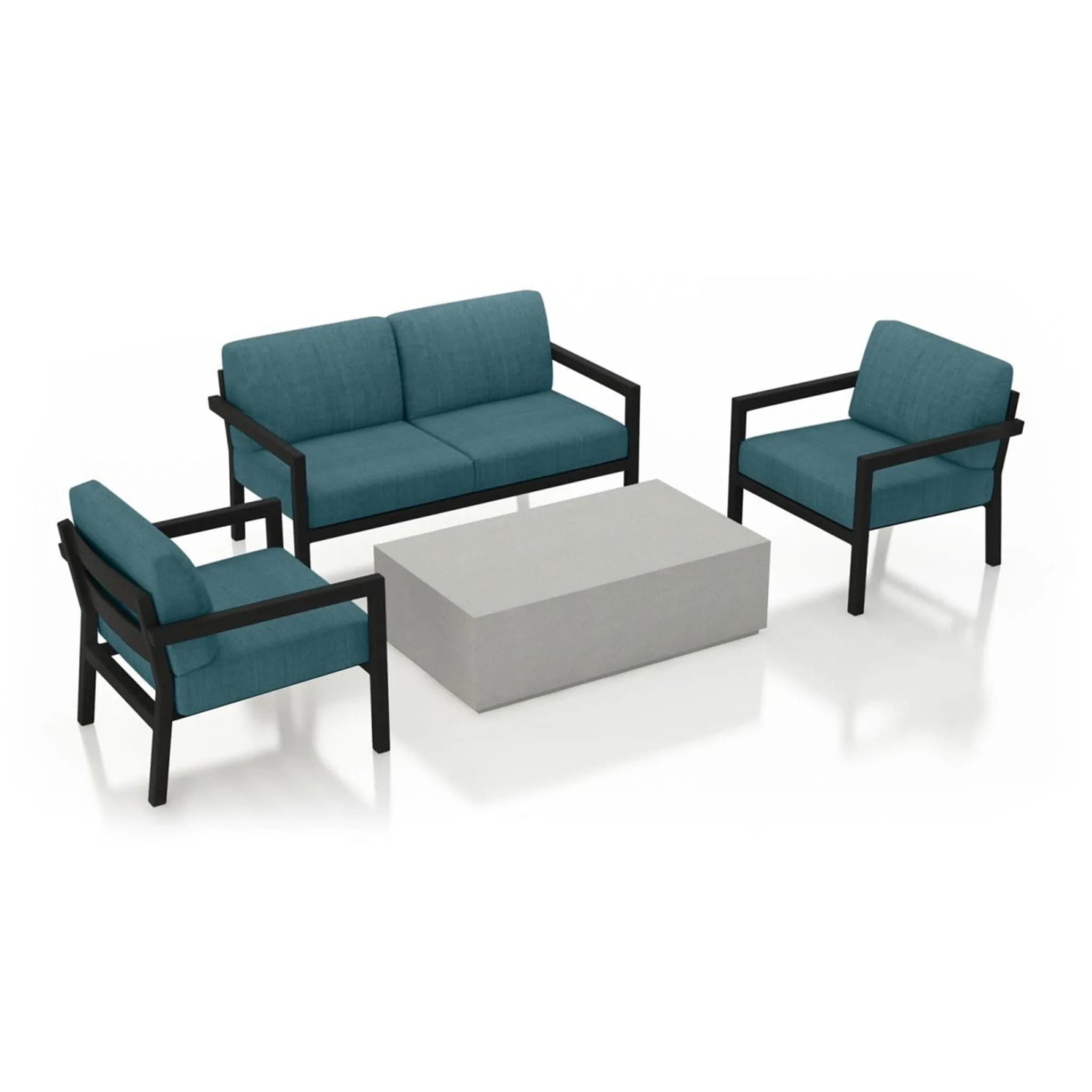 Pacifica Mason 4 Piece Sofa Set