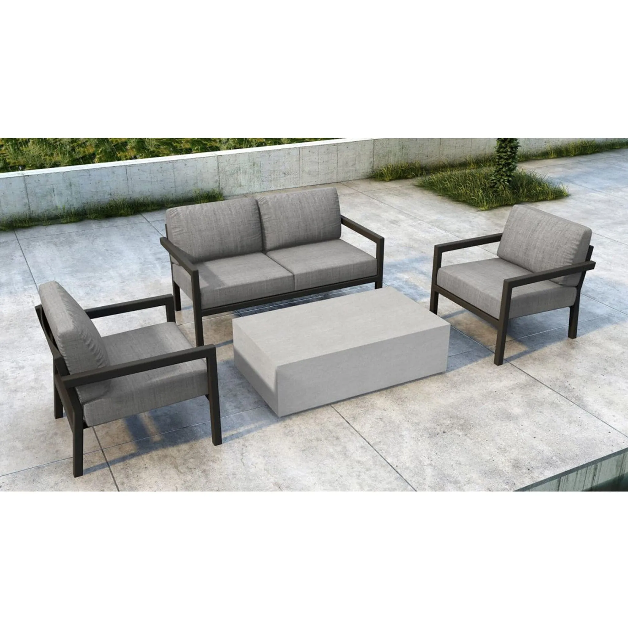 Pacifica Mason 4 Piece Sofa Set