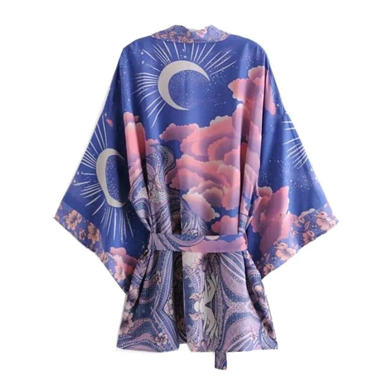 Pastel Moon Kimono