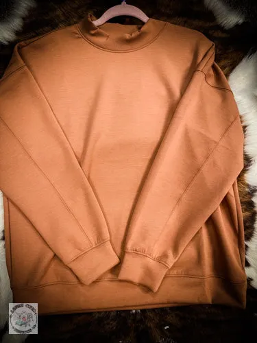 Ponti Crew Neck- Camel