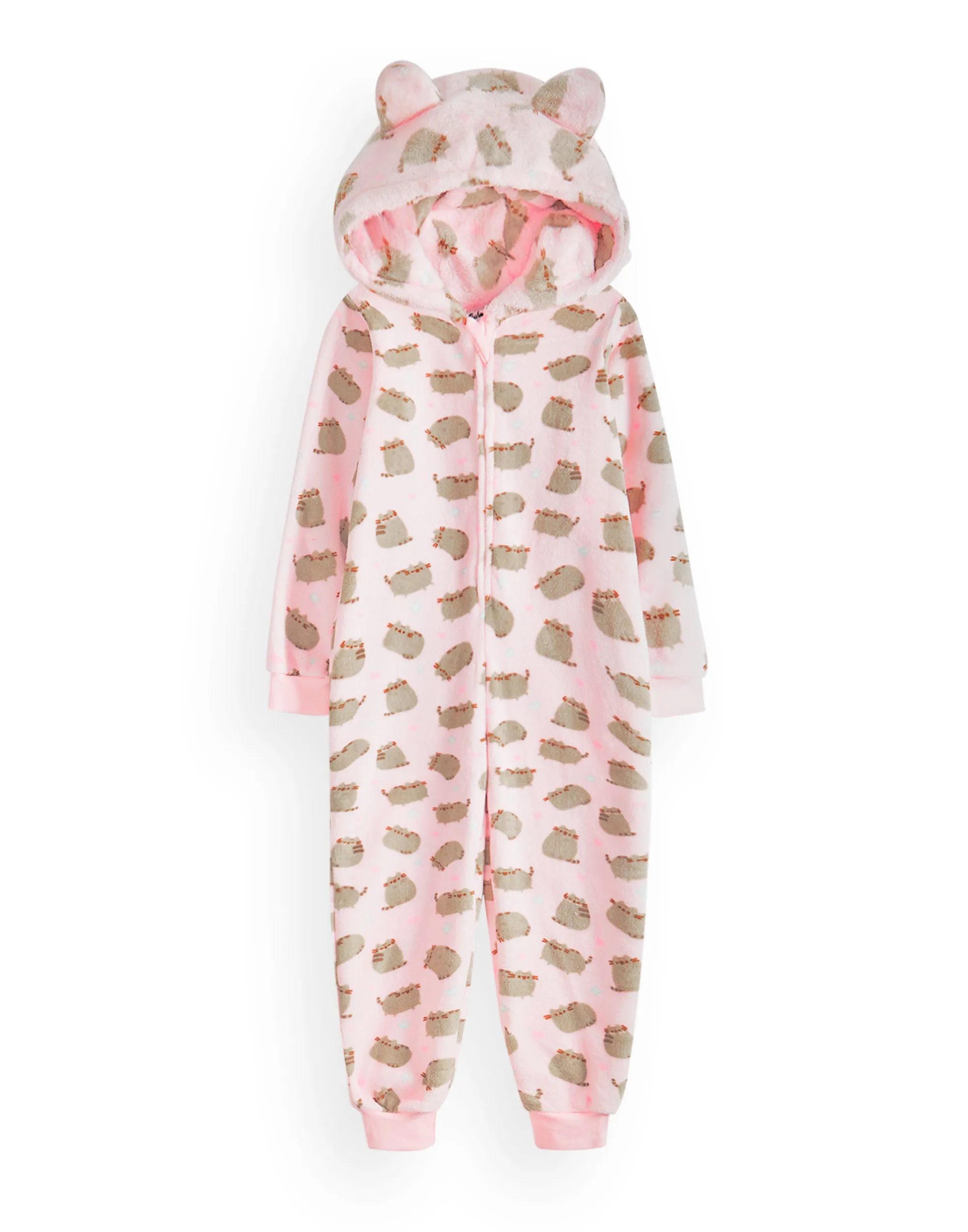 Pusheen The Cat Onesie For Girls - Pink