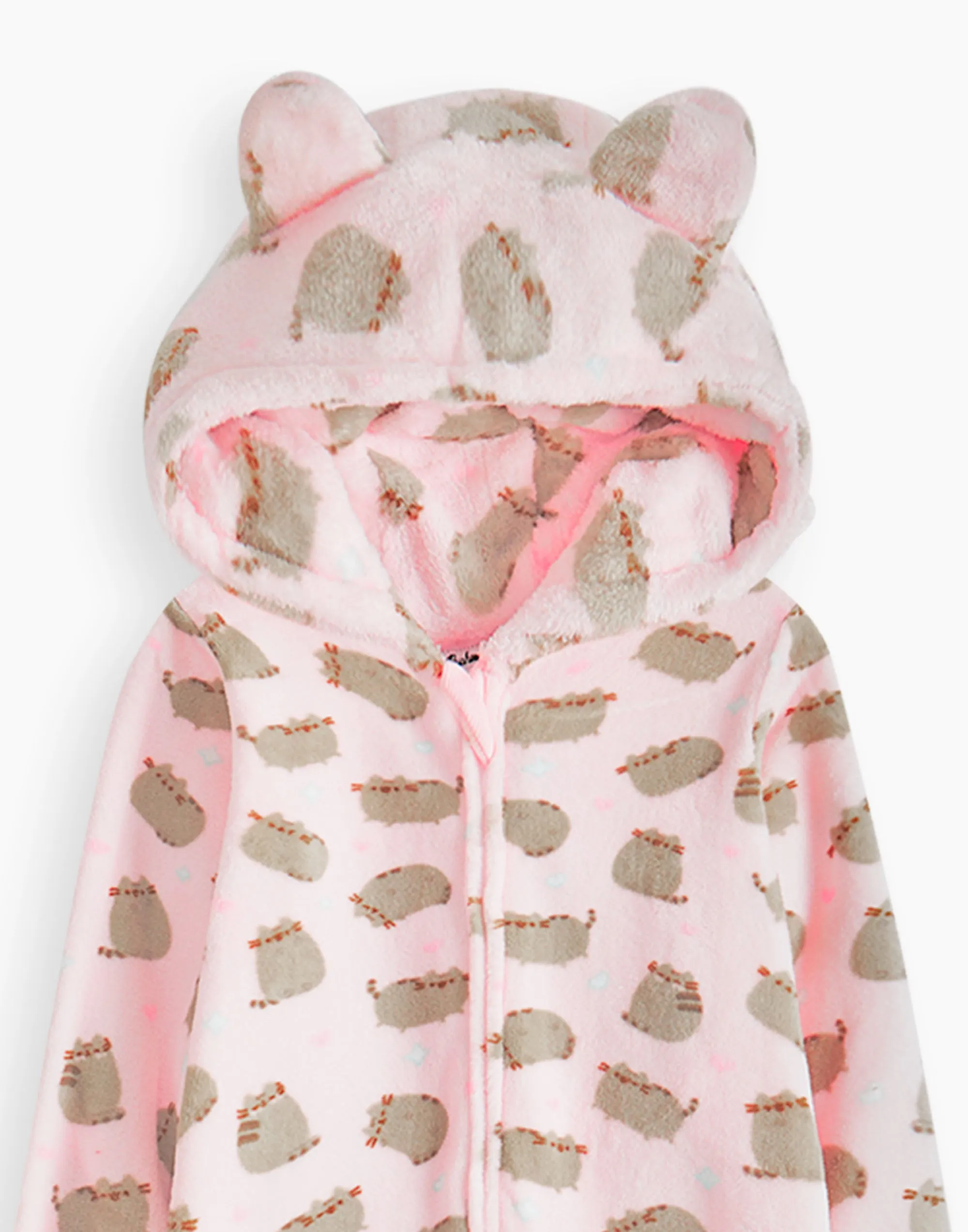 Pusheen The Cat Onesie For Girls - Pink