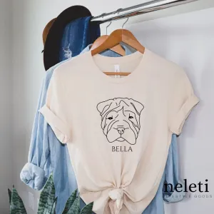 Shirts with Custom Dog Faces for Dog Lovers