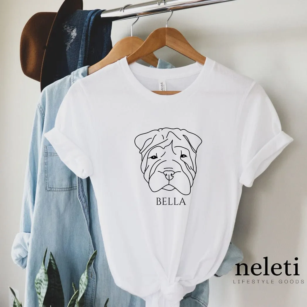 Shirts with Custom Dog Faces for Dog Lovers