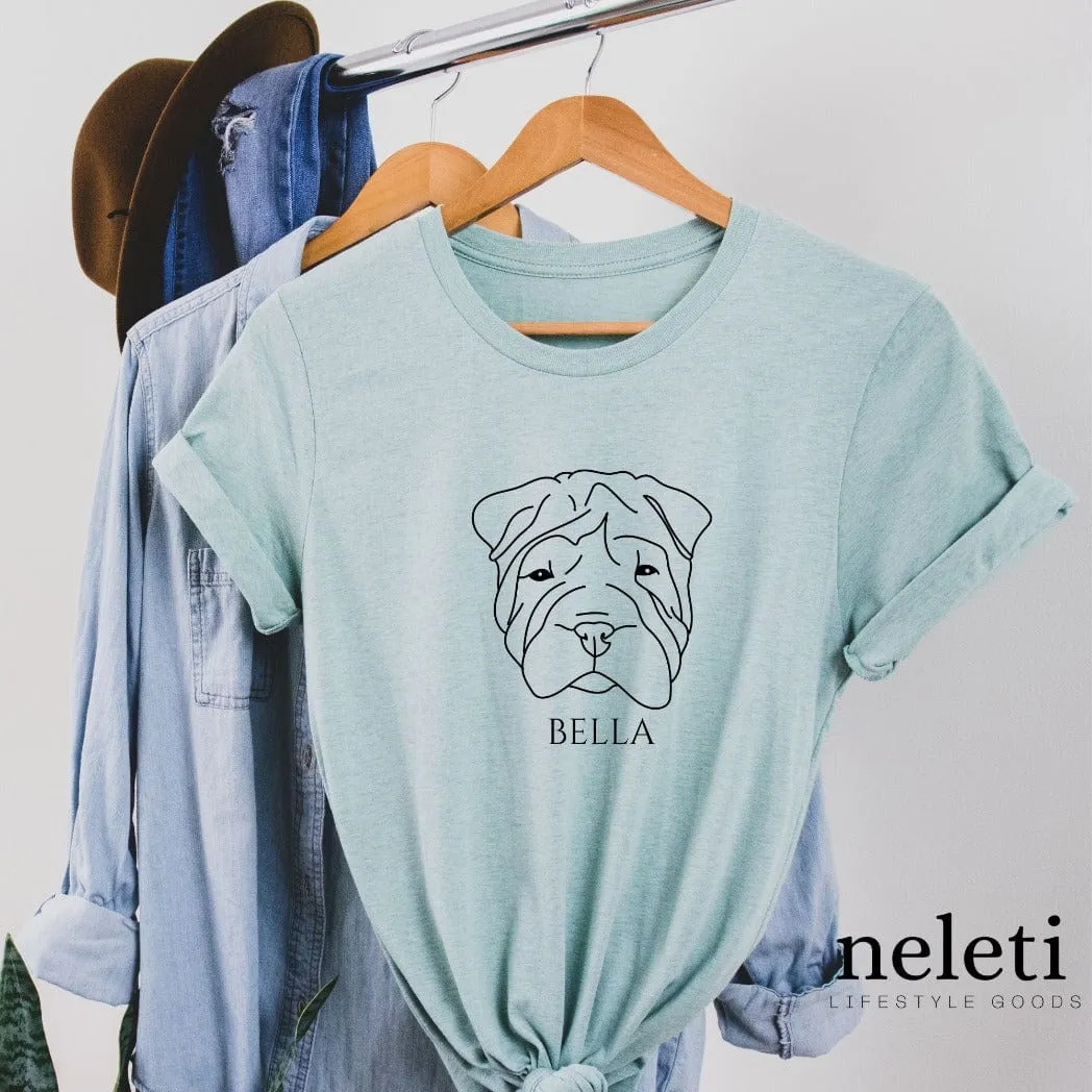 Shirts with Custom Dog Faces for Dog Lovers