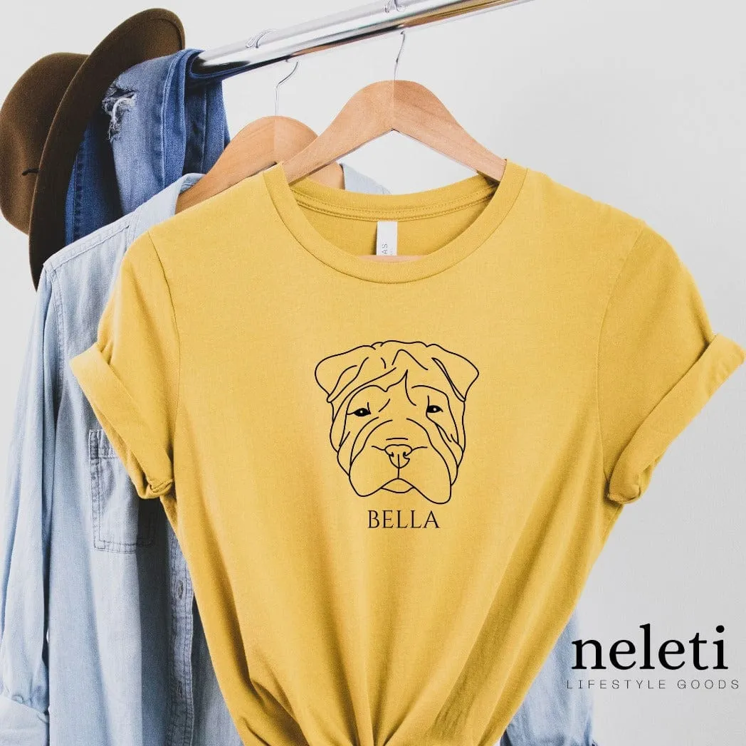 Shirts with Custom Dog Faces for Dog Lovers