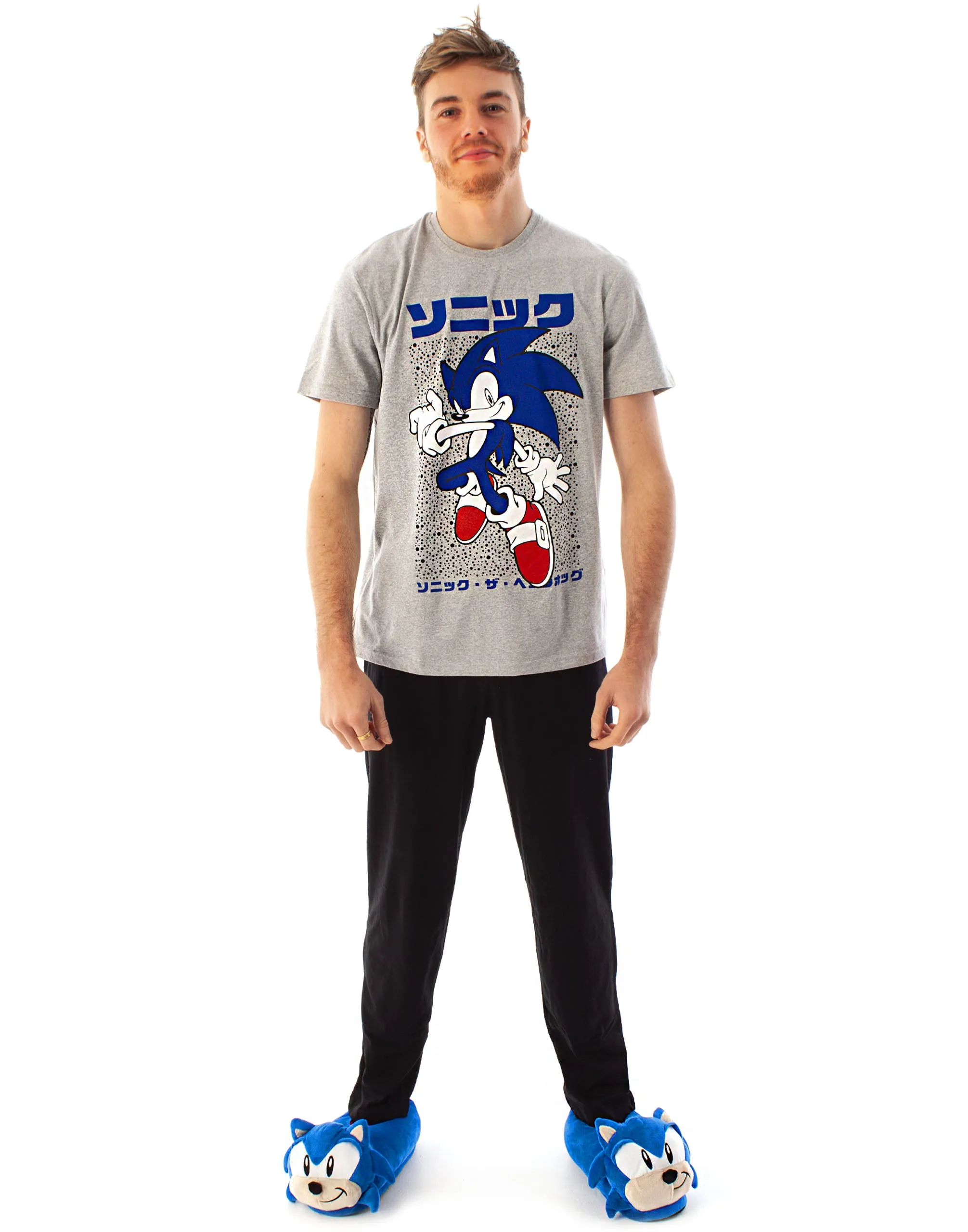 Sonic The Hedgehog Men's Pyjama Lounge Pant Set