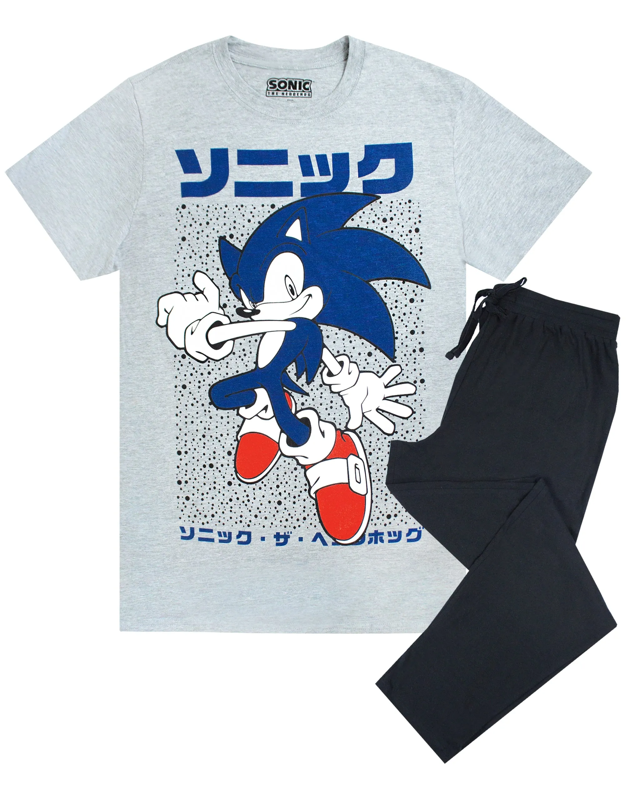 Sonic The Hedgehog Men's Pyjama Lounge Pant Set