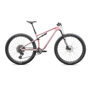 SPECIALIZED Epic Evo Pro LTD SRAM X0 AXS Mountain Bike  - Gloss Desert Rose / Metallic White Silver