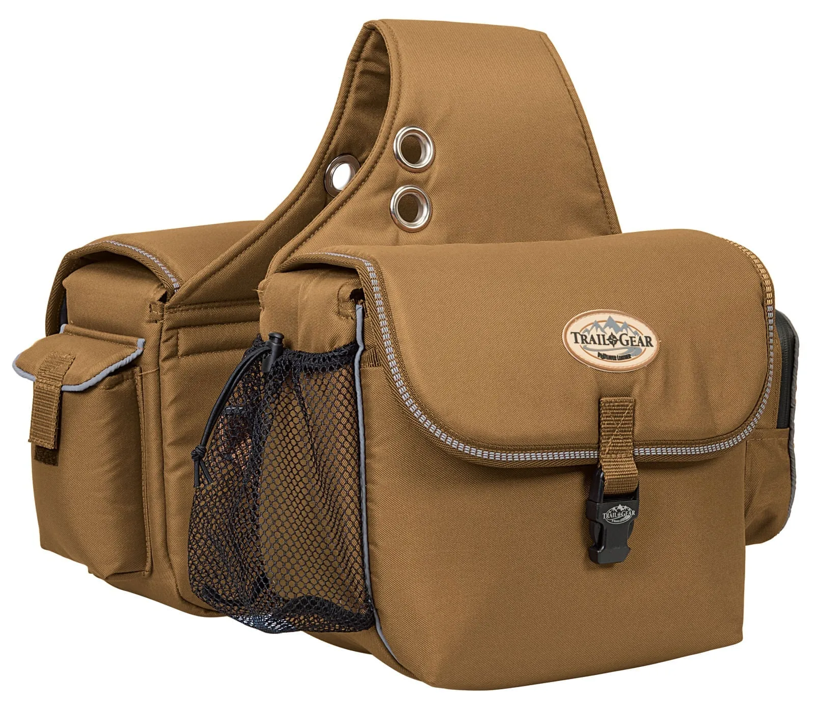 Weaver Leather Trail Gear Horse Saddle Bags, 600D