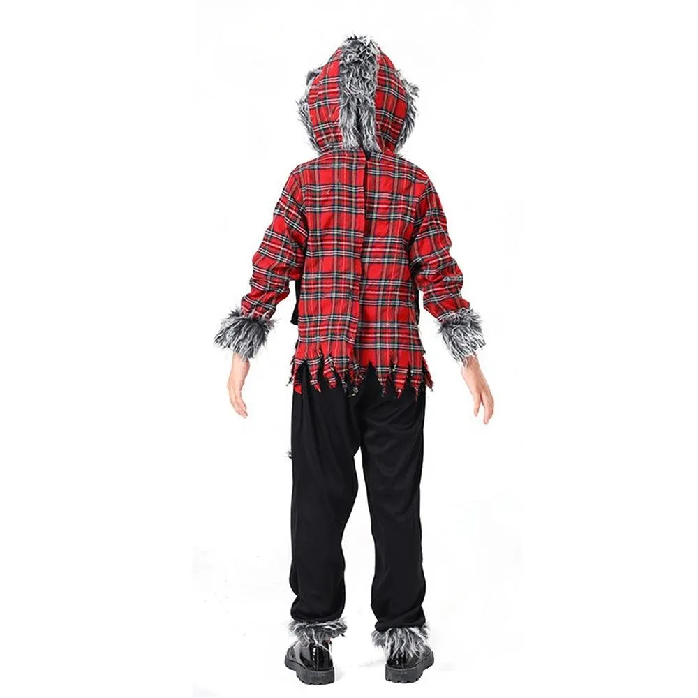 Werewolf Kid costume Halloween Child Cosplay Stage performance