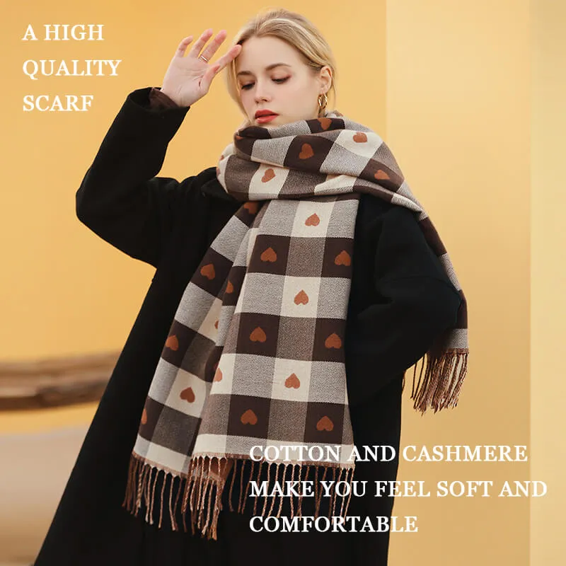 Women's Blanket Chunky Oversized Winter/Fall Warm Scarf Scarves Wrap Shawl