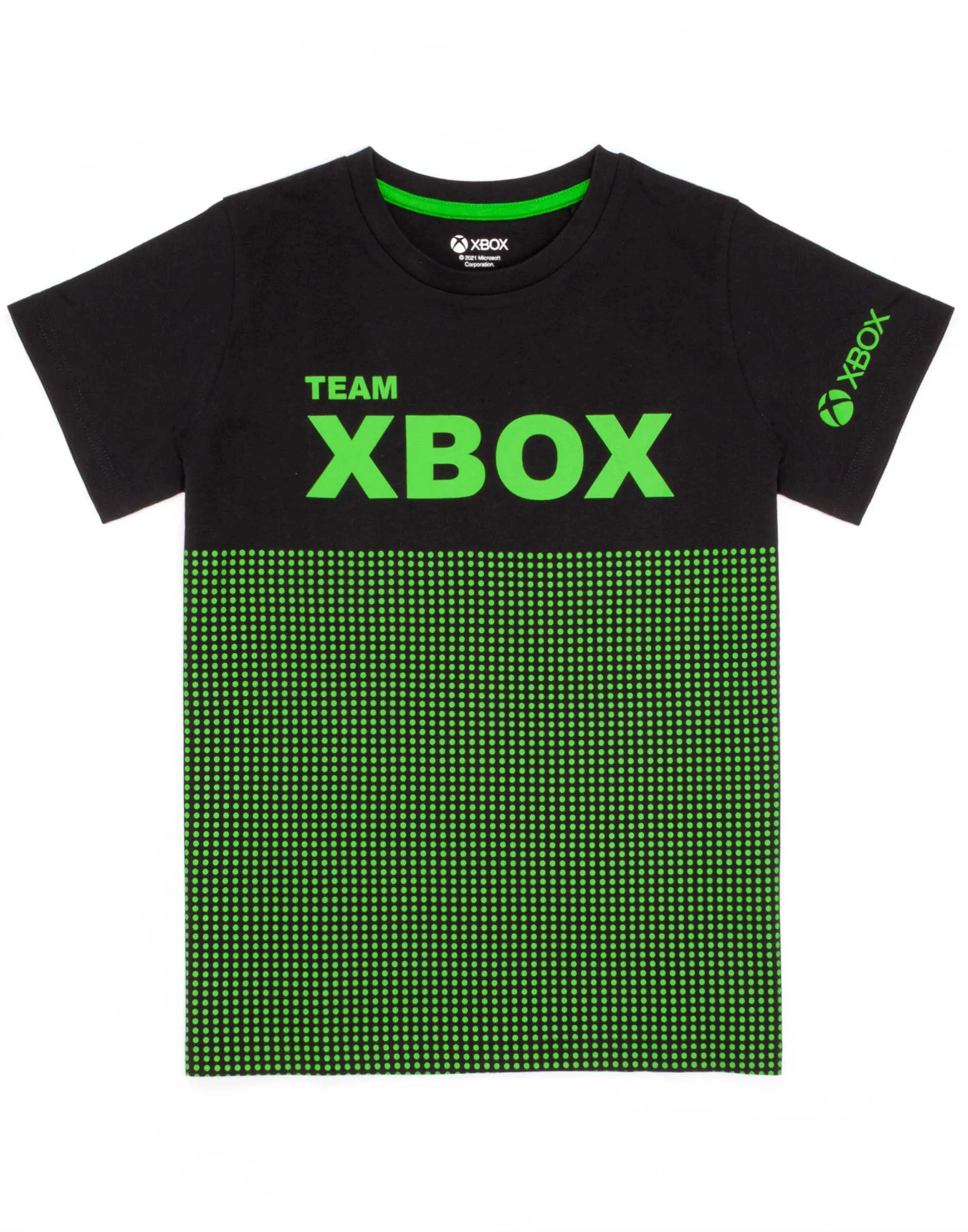 XBOX Boys Short Pyjamas - Black & Green