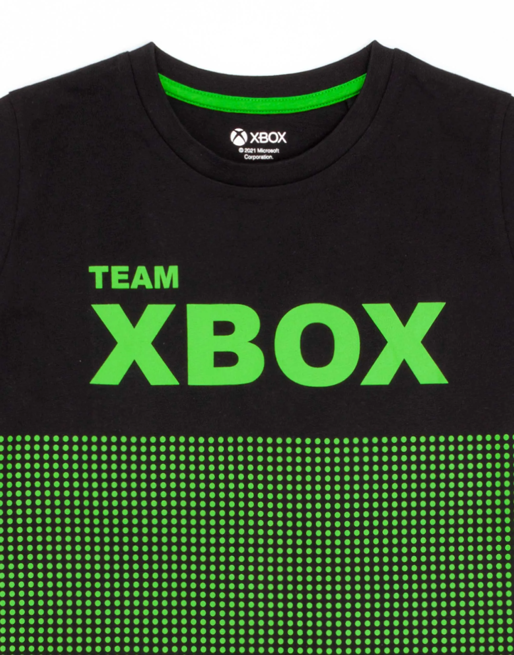 XBOX Boys Short Pyjamas - Black & Green